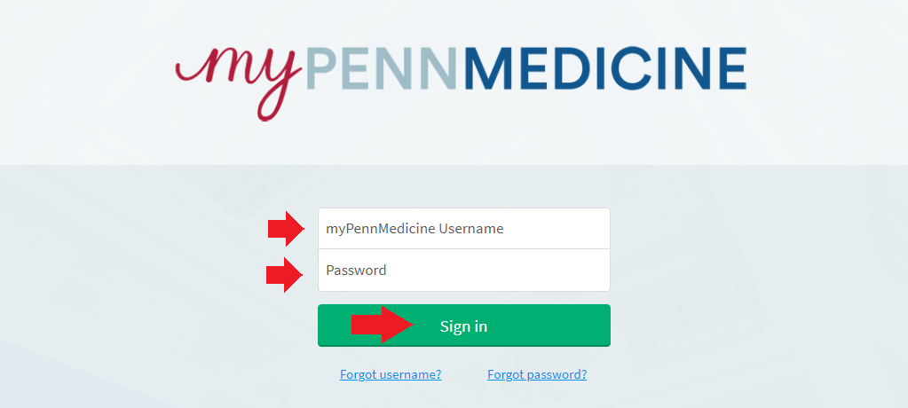 PennMedicine login